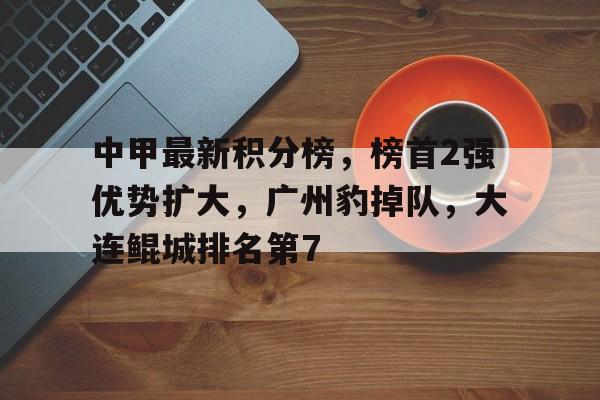 多米体育-中甲最新积分榜，榜首2强优势扩大，广州豹掉队，大连鲲城排名第7的简单介绍
